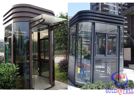 Fire Proof Security Guard House Post Free Parking Ticket Booth Sentry Box