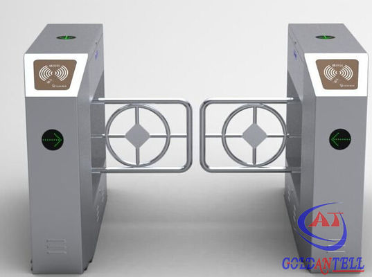 Half Height Multiple Read Write Device Swing Gate Turnstile Remote Controlled Button