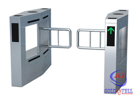 Intelligent DC 24V Access Control Security Swing Gate , Airport Swing Gates