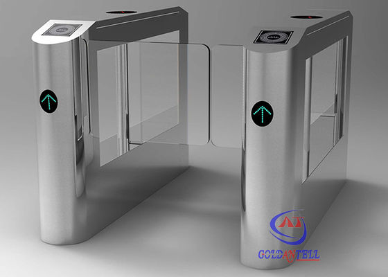 TCP / IP Fast Pass Auto Security Speed Gate Turnstile With RFID Reader DC 24V