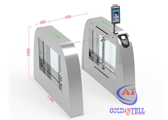 Indoor & Outdoor Pedestrian Fastlane Speed Lane Turnstile With Face Recognition