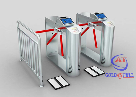Smart Turnstile System Access Control NFC RFID Card Reader Barrier Gate For Toilets