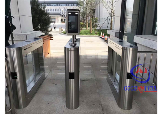 Outdoor Rfid Card Reader Swing Barrier Gate Turnstile Security With Counter