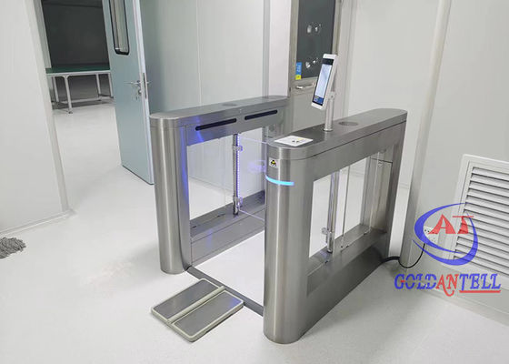 Automatic Swing Barrier Baffle Gate Turnstile Office Fast Access Control Smart Hotel Remote Control Entrance