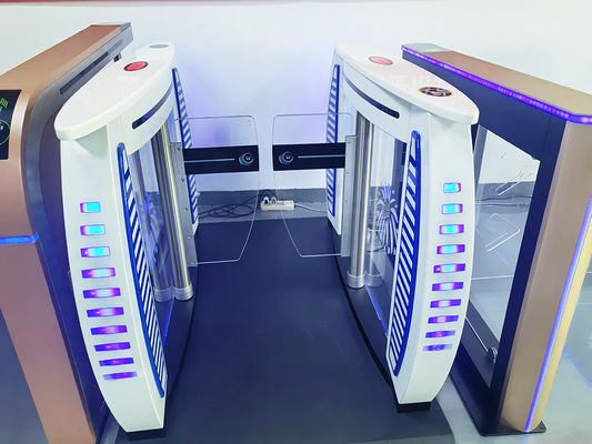 Sailboat Shaped Speed Gate Turnstile Access Security Gate for Safety Entrance & Eixt Control