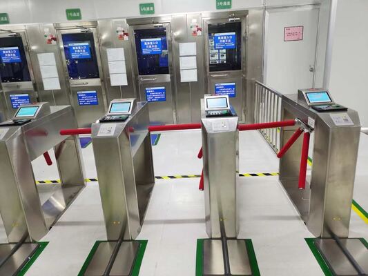 Facial Recognition ESD Gate Suitable for Electrostatic Discharge Prevention in Electronics Manufacturing Environments