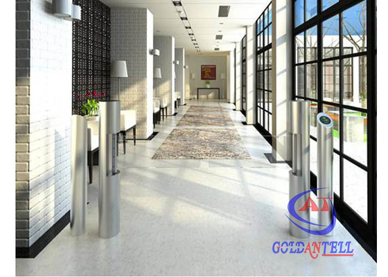 Portable 90cm entry channel optical swing Barrier Gate / Heavy Traffic cylindrical speed gate