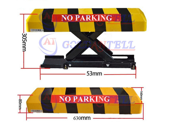 DC12v 70Ah 30M Reomte Indoor/Auto-Parksperren im Freien 3 zu 4-monatigem wieder aufladbarem