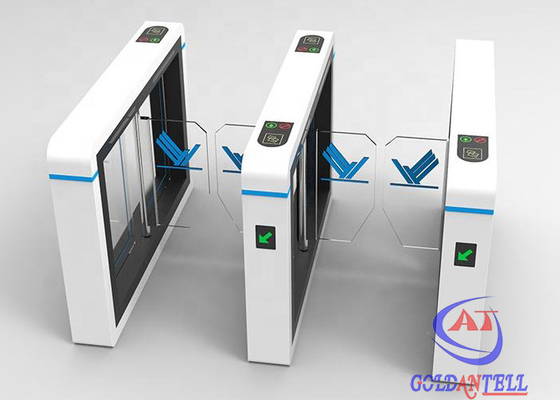 Sport-Ausstellungs-Turnhallen-automatische Eingangs-Drehkreuze mit RFID-Karten-QR Code-Fingerabdruck