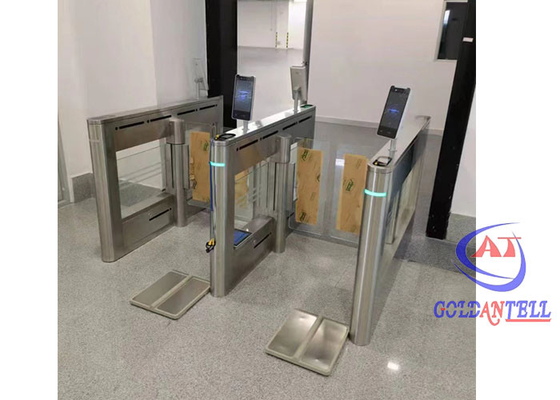 Schnelle Geschwindigkeits-Schwingen-Sperren-Drehkreuz 45persons/Min For Subway Station Mall