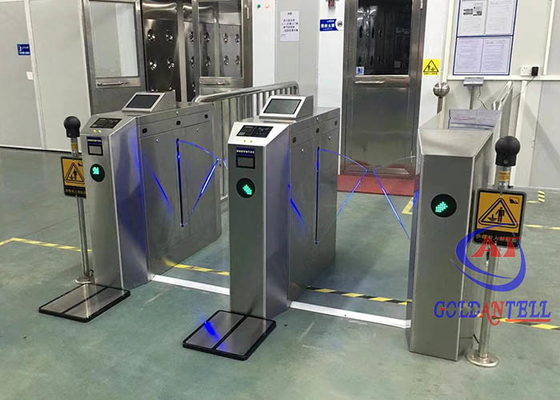 60cm nehmen automatisches China Fabrik-QR Code von Gesichtserkennungs-Eingangs-Drehkreuz-Tore Fingerabdrücke