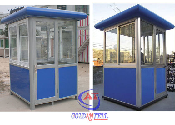 Fiberglass Fireproof Mobile Security Guard Booths Bubble Package