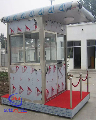 Edelstahl-Schutz-House Mobile Sentry-Garten verschüttete feuerbeständiges