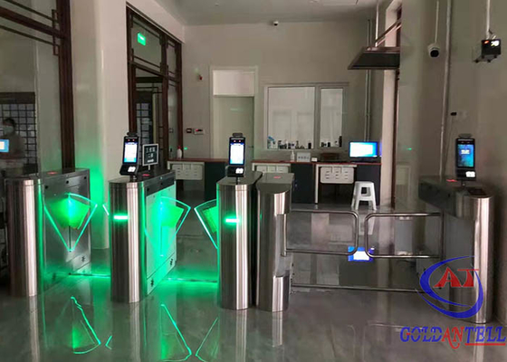 Smart Entrance RFID-Kartenklappe Drehkreuztor Vollautomatische Fußgängerzugangskontrolle