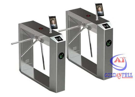 Arm-Fußgängergesichtsscanner-Taillen-hohes Drehkreuz RFID-Leser-Automated Security Gatess 3