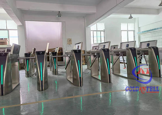 Zugriffskontrolldrehkreuz-im Freien Antirost-Edelstahl mit LED-Lichtern