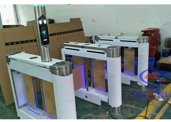 Des QR Code-/NFC Leser AI Facial Recognition Turnstile Drehkreuz-Sperren-des Tor-RFID