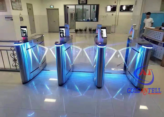 Automatisches Klappen-Sperren-Tor für Fußgängereingang des Bürogebäude-RFID