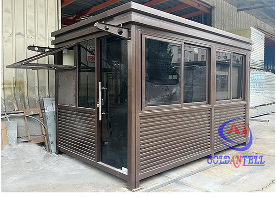 Sicherheits-Stand-Parken-Morden-Sicherheitsbeamte Shack GAT GT37 tragbarer