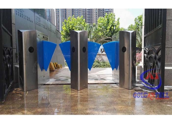 Biometrisches Klappen-Sperren-Tor-kundengebundene Hochgeschwindigkeitsgröße RFID automatisches für Park