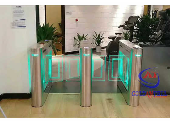 Elektronisches Fußgängerdrehkreuz-Luxustor mit Karten-automatischem Leitblech NFC RFID