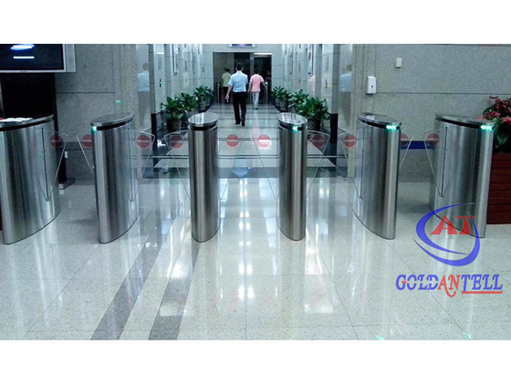 Schnelle automatische 240-Volt-Flap Barrier System Smart Access Control RFID-Karte für das Stadion