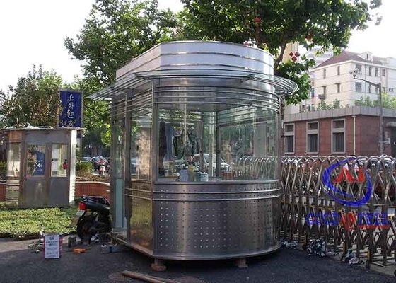 Oem Security Guard House 201 Edelstahl für den Eingang