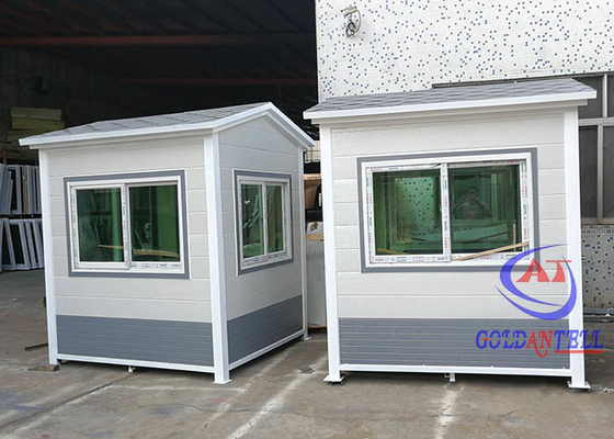 Luxusvorgefertigtes Containerhaus Tragbares Ticketstand Modularhaus