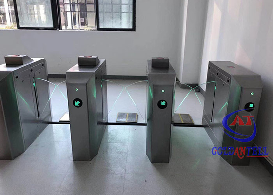 CE zugelassener RFID-Gate Reader Flap Barrier Gate Zugangskontrollsystem Sicherheit Turnstiles Gate