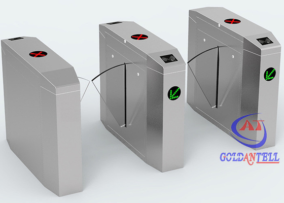 SUS 304 RFID-Kartenleser-Flap Barriere-Tor-Zugriffskontrolle Fingerabdruck-Zugriffskontrolle-Flap-Schrauben