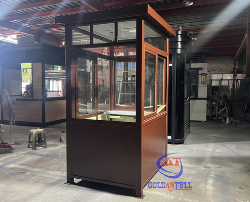 Farbstahl Portable Office Security Cabin mit angepasster Farbe und Größe