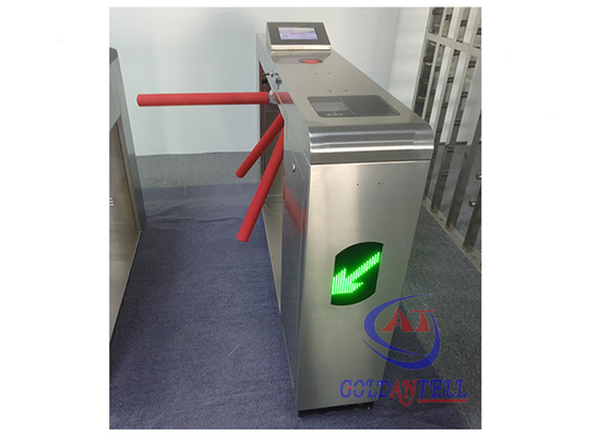 Lcd-Anzeigenmetro-Drehkreuz-Fußgängersperre der hohen Qualität mit Scheinakzeptant- und rfid KARTEN-Leser