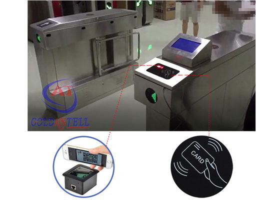 Infrarot automatisch Turnstiel Mechanismus Barcode Zugang Schaukel versteckte Tore Barriere für den Zugang von Studenten