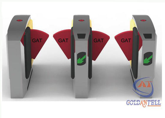 Full Automatic Retractable Flap Barrier Gate With RS485 & Relay Signal Interface