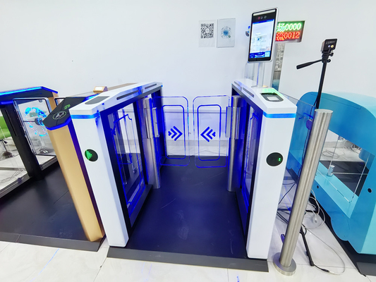 Gesichtserkennung Turnstile Gate Hochsicherheit Fast Pass Biometrischer RFID-Kartenleser