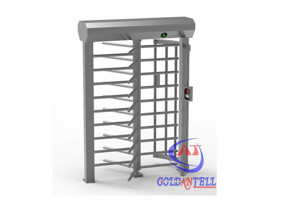 Indoor / Outdoor Drehkreuz in voller Höhe mit Kartenleser oder Multi-Zugangskontrollsystem