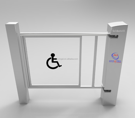 90 cm breites Schwing-Gurt mit biometrischer Zugangskontrolle