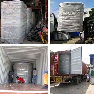 320KG to 550KG Gross Weight Security Guard Booth in 1500x2400mm or Customized Size Steel Aluminum Wood Composite Panels