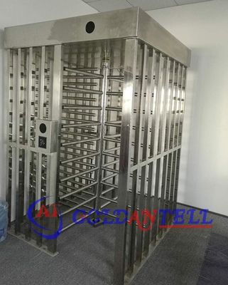 Full Height Turnstile 600mm Passage Width with Solenoid Locking