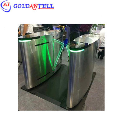 CE Approved Bi-Directional Steel Gate Turnstile with Smart Card RFID Interface and IP54 Protection
