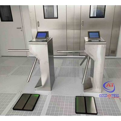 Affordable Compact ESD Testing Tripod Gate, CE Approved Space-Saving Integrated Turnstile with Precise Tester for SMT & Clean Room