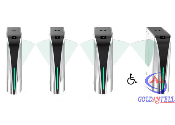Geschwindigkeits-Tor-Drehkreuz 12VDC intelligentes ESD Tor-SUS304 Esd