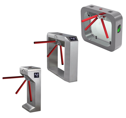 GYM Automatic Card Rfid Access Control Turnstile Gate , Turnstile Security Doors Sus304