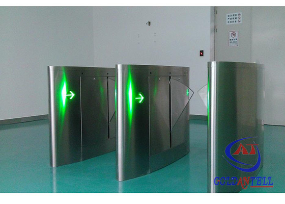 Rfid-Kartenleser-Flap Barrier Gate-Sicherheits-programmierbare Drehkreuze für Bibliotheks-System