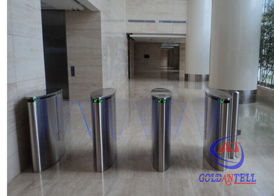 Automatischer Gegengrad-Acrylglas des Klappen-Sperren-Flugsteig-304 mit Fingerabdruck-Verschluss