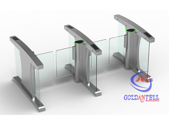 Biometrischer Scanner SS Doppelkanäle Speedlane-Drehkreuz-Tor