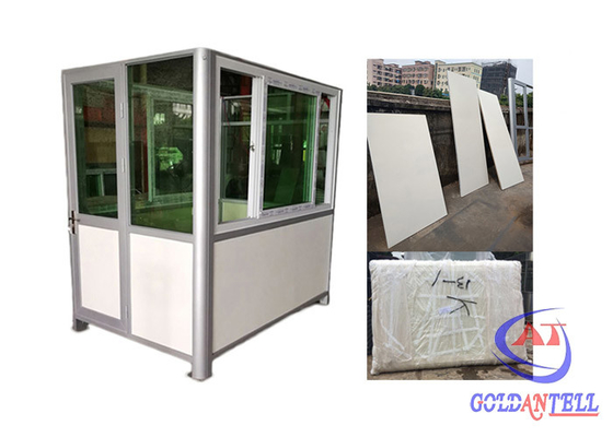 Tragbarer Schutz House Flexible des Fenster-2M Steel Prefab Security