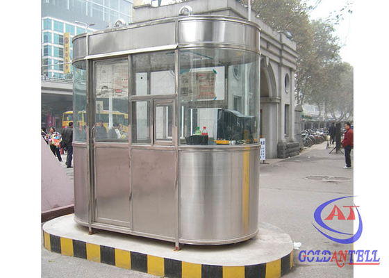 Flexibles Fertighaus-Sicherheits-Kiosk-Haus des Plan-Stahl-40Ft