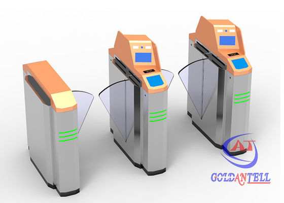 SUS304 CE-zertifizierte RFID-Kartenlese-Schranke mit 600 mm Breite und Barcode-Erkennung