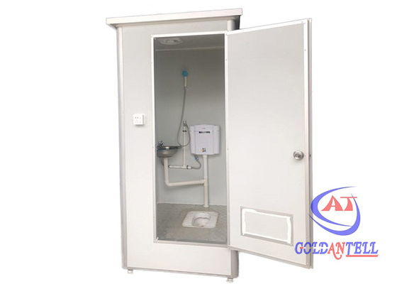 Duschstahlkabine 1.1x 1.1x2.3m vorfabrizierte Toiletten-Q235